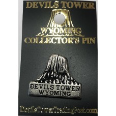 Devils Tower Wyoming Collector's Hat Tack Devils Tower Wyoming Collector's Hat Tack